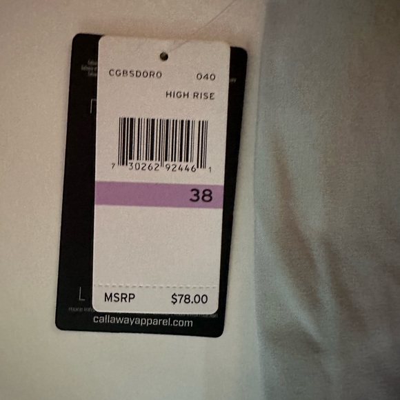 Callaway Gray Golf Shorts Men’s Size 38 - Picture 3 of 5